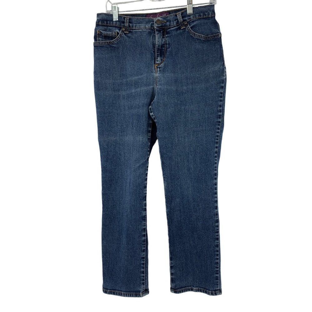 Womens Gloria Vanderbilt Jeans Size 8 Stretch Amanda Crop Short 2737
